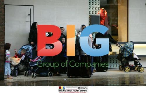 Organized Beggars in Knightsbridge, London