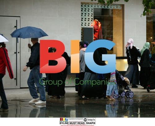 Organized Beggars in Knightsbridge, London