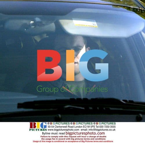 Wayne Rooney Arrives at Manchester United Training