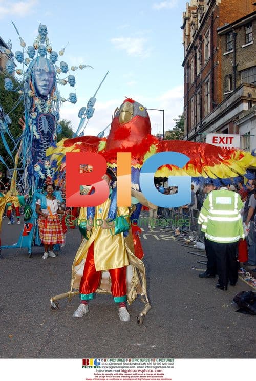 Parade at Notting Hill Carnival 2004