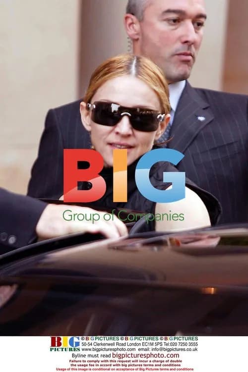 Madonna Leaving Hotel in Paris