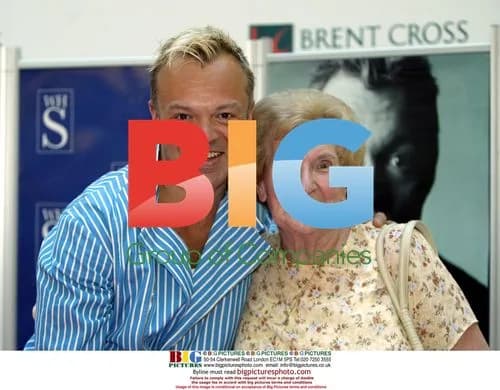 Graham Norton and Betty Sign Books