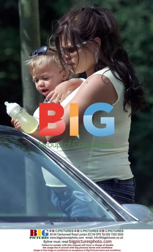 Jade Goody Leaves Home with Son Bobby