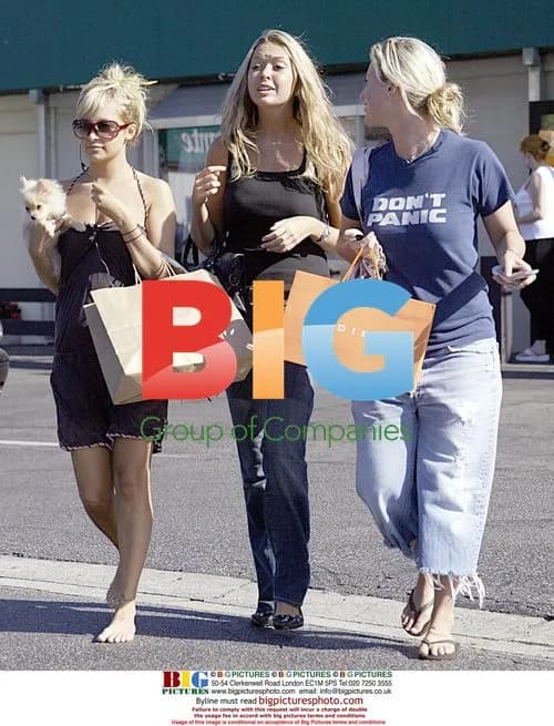 Nicole Richie goes shopping with dog in Malibu