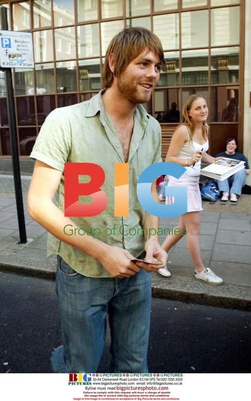 Bryan McFadden Arrives at Radio 1