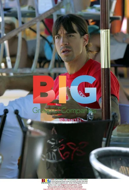 Anthony Kiedis Dining in West Hollywood