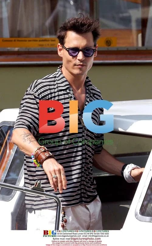 Johnny Depp at Venice Film Festival