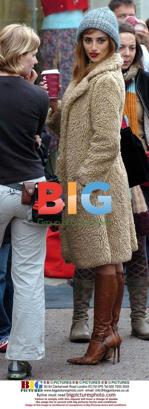 Penelope Cruz on Set of 'Chromophobia'