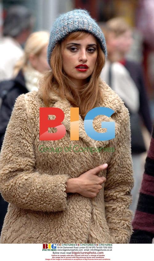 Penelope Cruz on Set of 'Chromophobia'