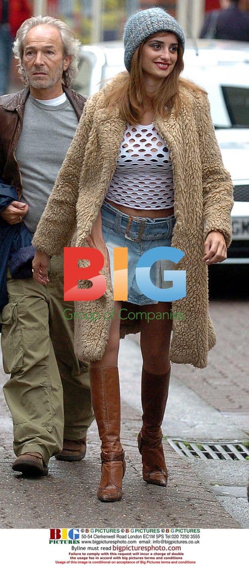 Penelope Cruz on Set of 'Chromophobia'