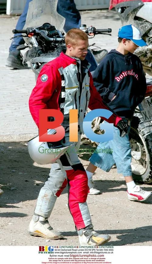 Brad Pitt Motorcross Training