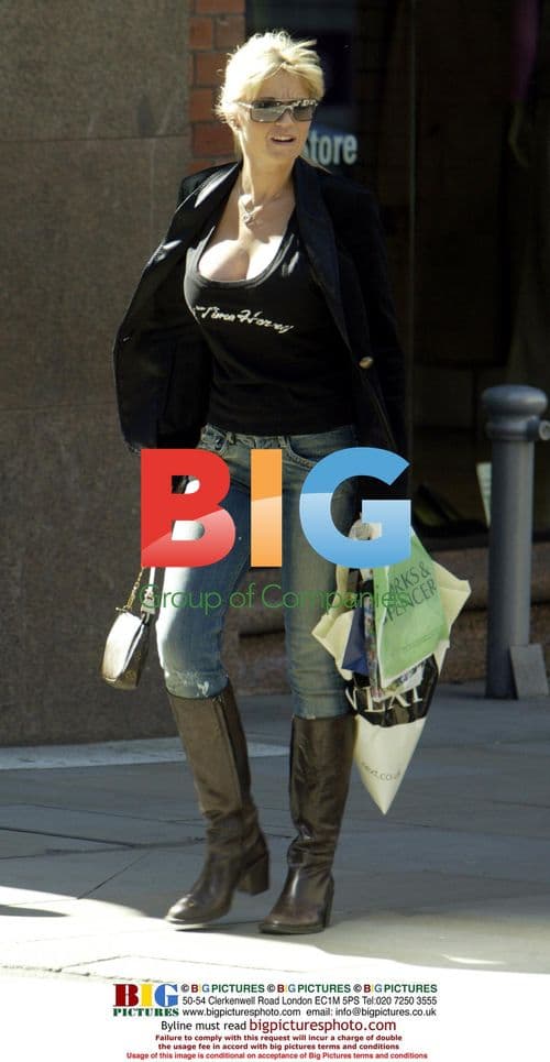 Daniella Westbrook Shopping in Manchester