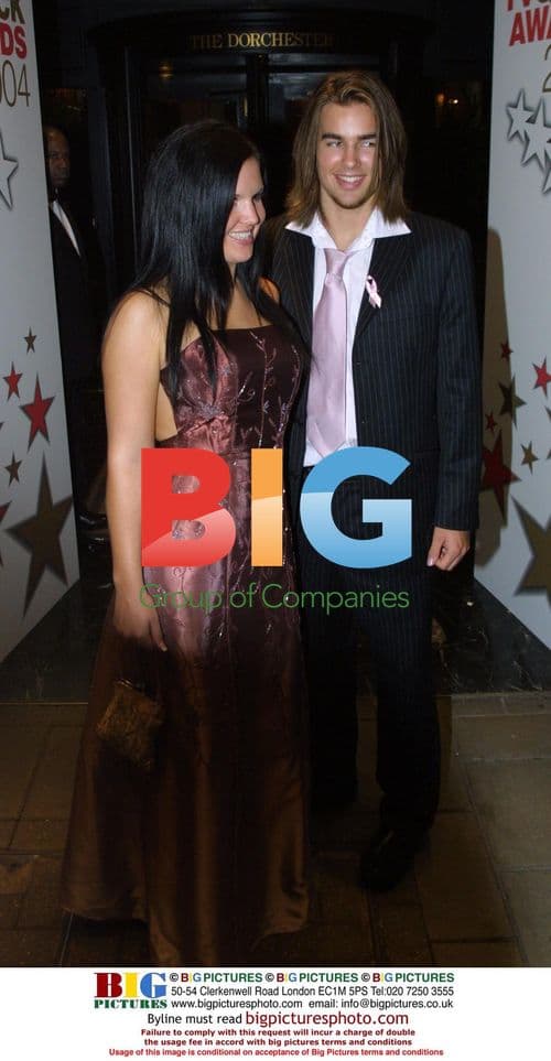 Michelle and Stu at 2004 TV Quick Awards