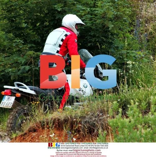 Brad Pitt Motorcross Training in Germany