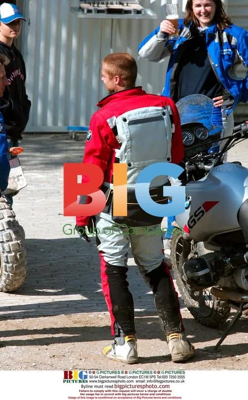 Brad Pitt Motorcross Training