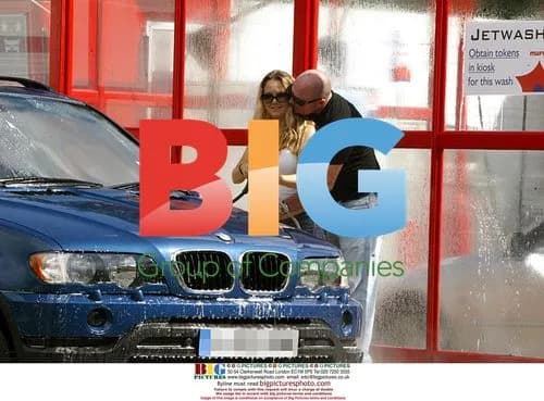 Pregnant Actress Charlie Brooks Cleans Car