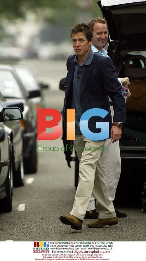 Hugh Grant Golfing with Friends