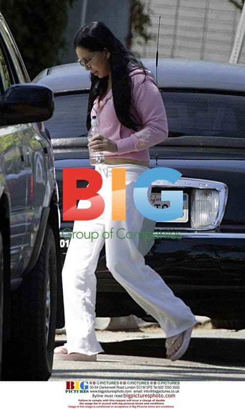 Cher Wearing Cosmetic Mask