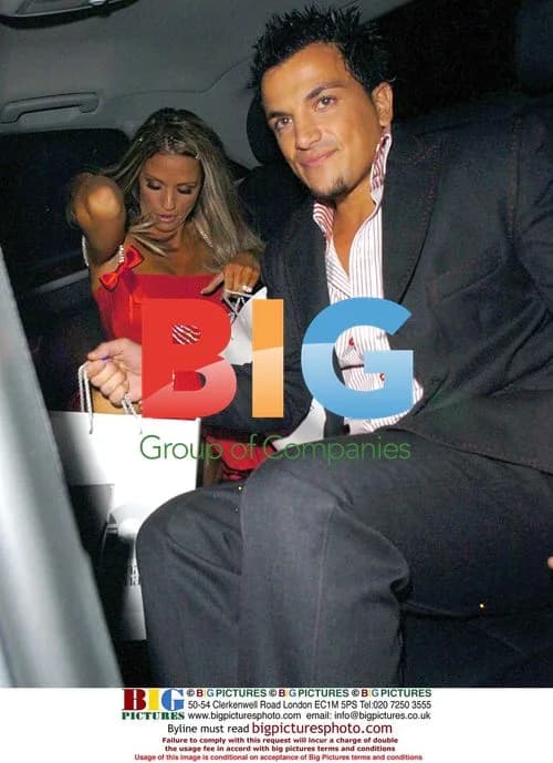 Jordan and Peter Andre at GQ Men of the Year Awards