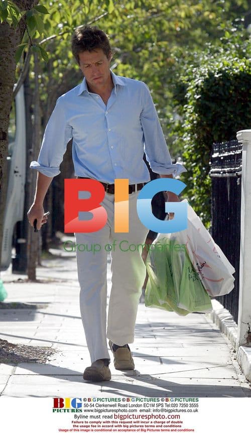 Actor Hugh Grant in Chelsea