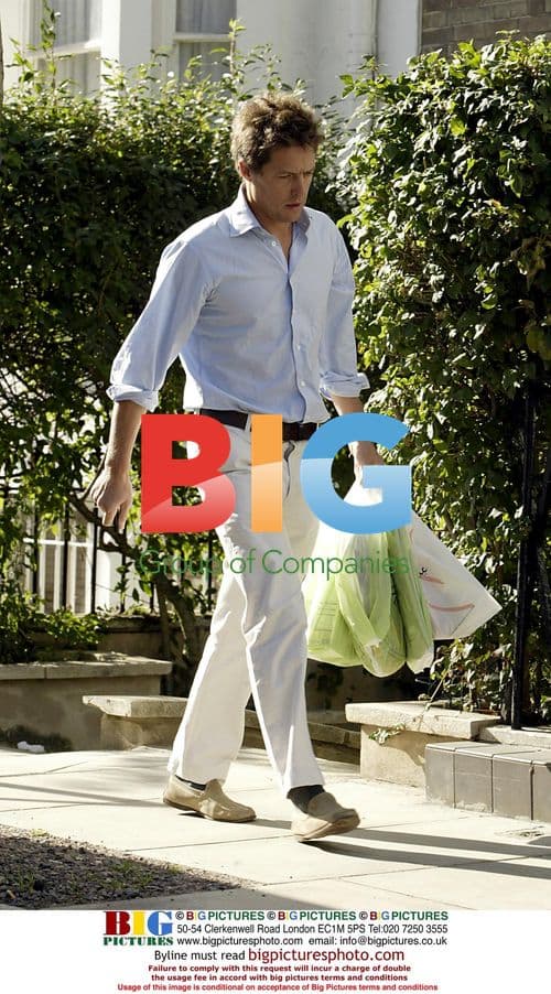 Hugh Grant Shopping Trip in London