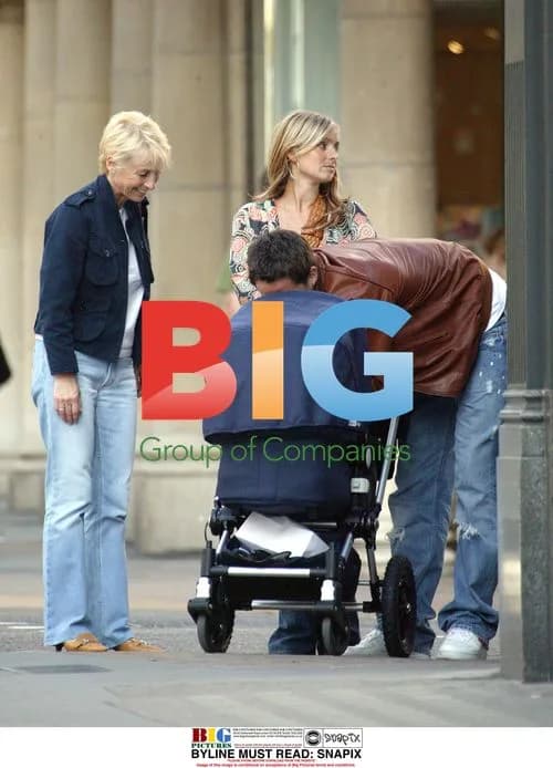 Louise Redknapp out with new baby