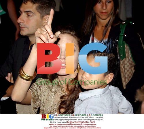 Angelina Jolie at 'Shark Tale' premiere