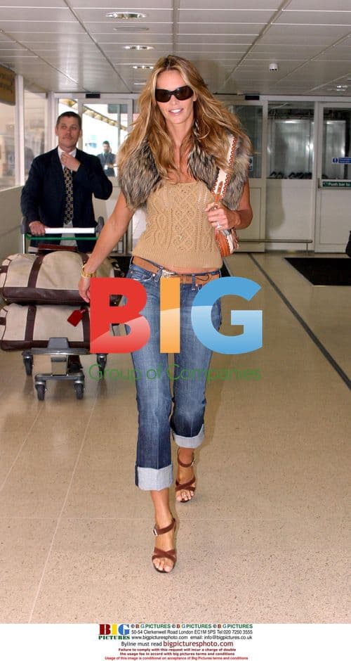 Elle Macpherson Departs London