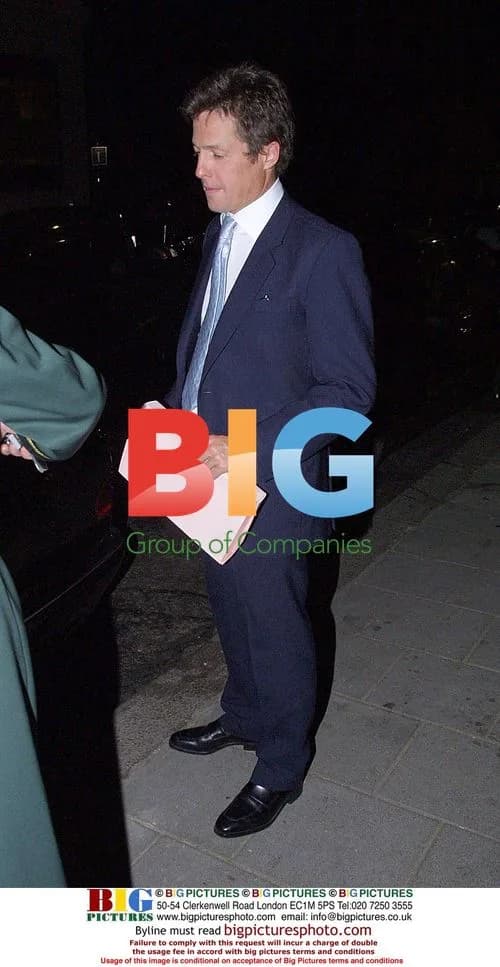 Hugh Grant and Jemima Goldsmith Khan in Soho