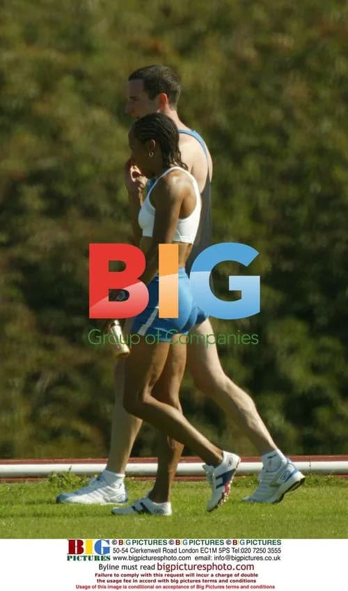 Kelly Holmes Training Session