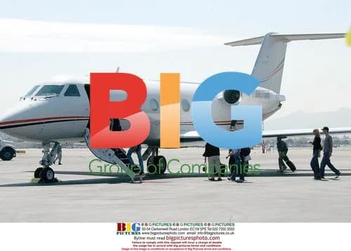 Ben Affleck Boarding Private Jet