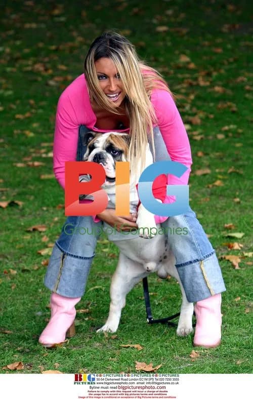 Jodie Marsh with Furry Friends at Battersea Dogs Home
