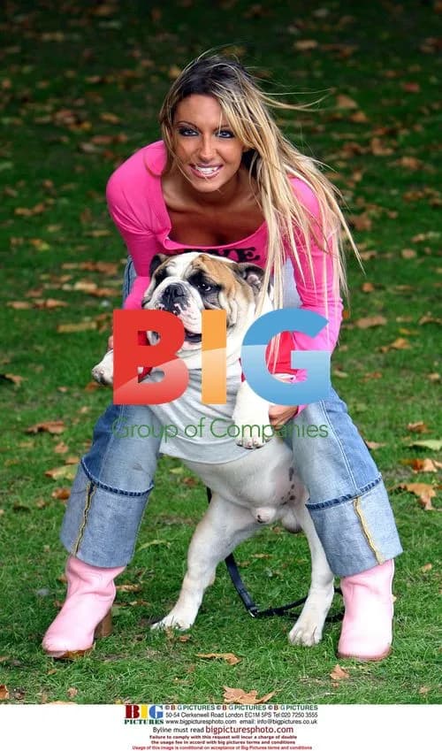 Jodie Marsh with Furry Friends at Battersea Dogs Home