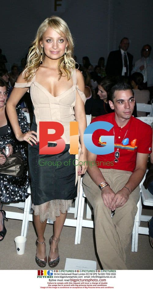 Nicole Richie at Rosa Cha NY Fashion Show 2005