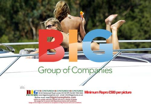 Abi Titmus on Yacht in South of France