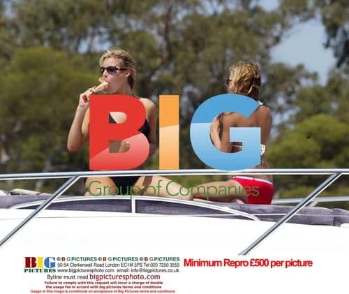 Abi Titmus on Yacht in France