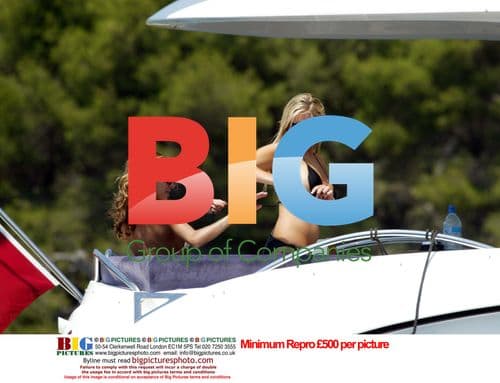 Abi Titmus on Yacht in France