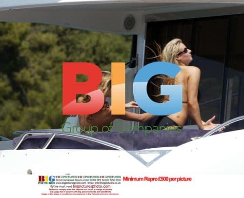 Celebrity chef Abi Titmus on yacht in France