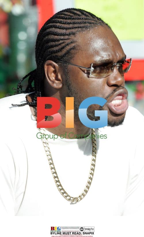 Audley Harrison out with girlfriend in London