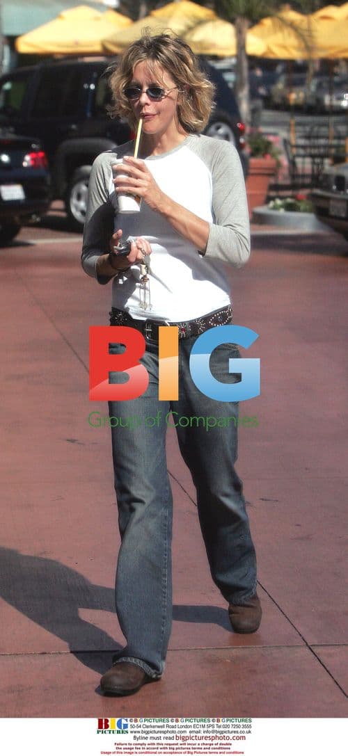 Meg Ryan and Son Jack Out for Juice in Beverly Hills