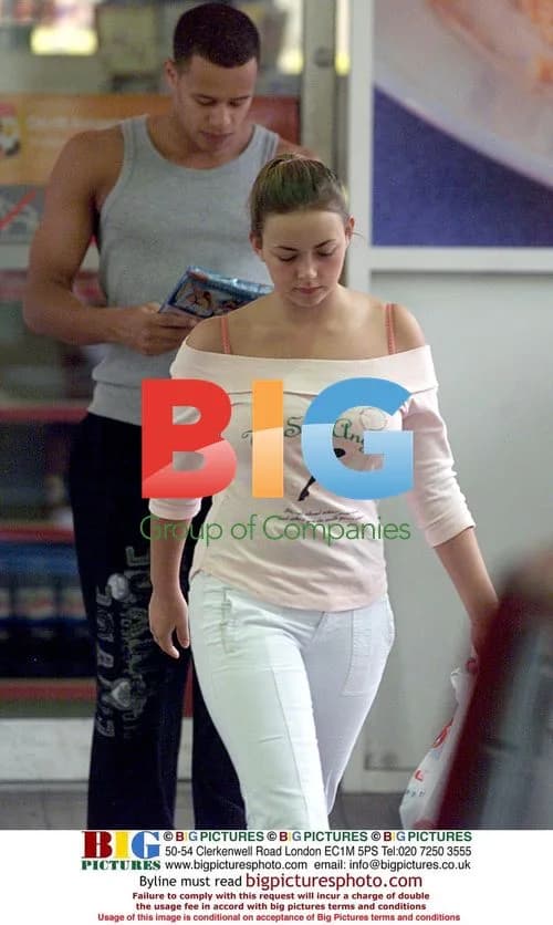 Charlotte Church and boyfriend grocery shopping