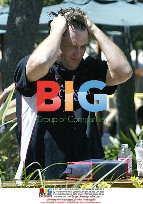 Daniel Baldwin Spotted Eating with Son