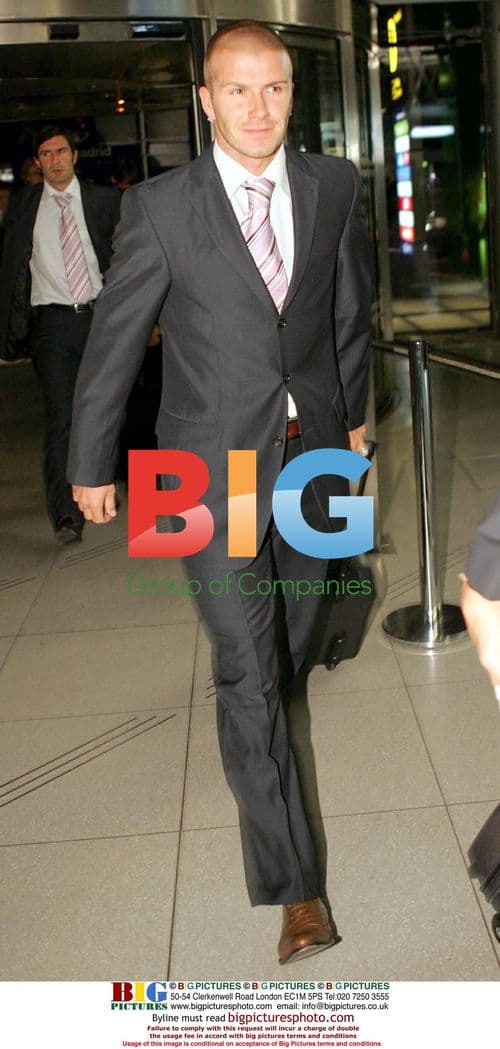 David Beckham Returns to Spain After UEFA Loss