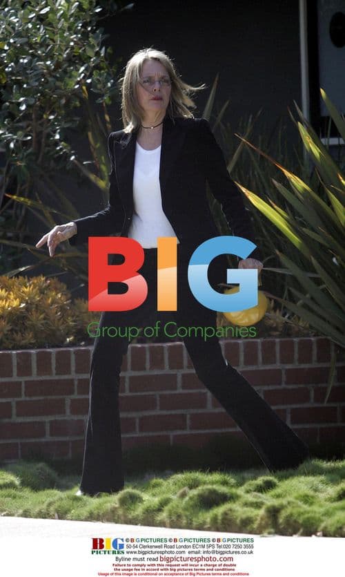 Diane Keaton Leaves Garage Sale in Hollywood