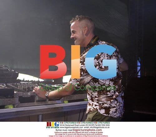 Fatboy Slim Performs at Radio 1's 'One Big Weekend'