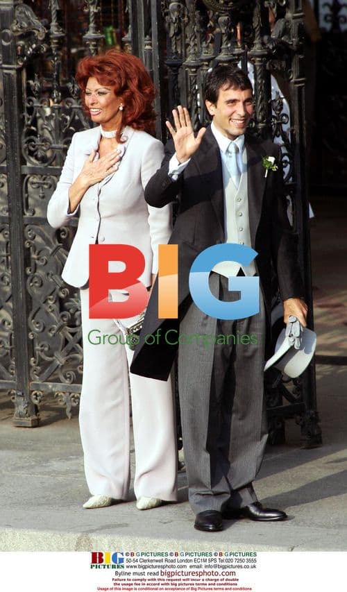 Sophia Loren's Son's Wedding