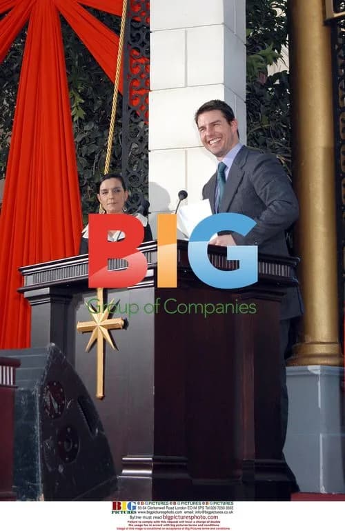 Tom Cruise at Scientology Cult Office Opening
