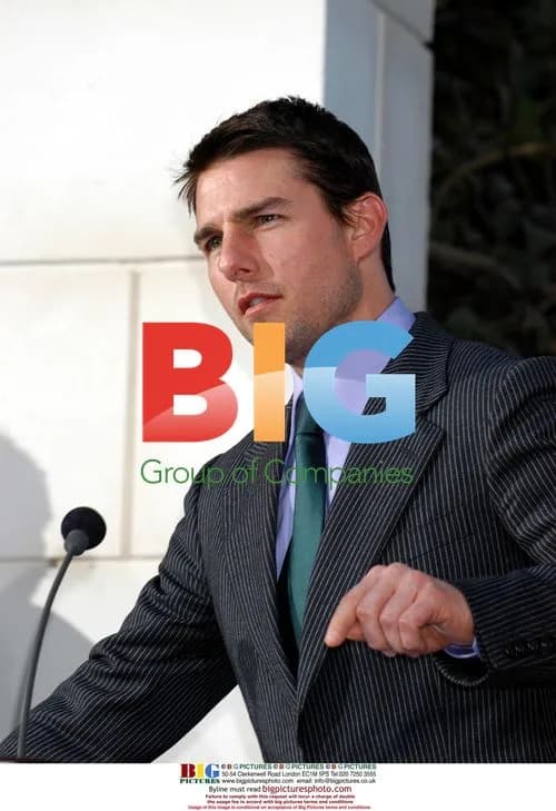 Tom Cruise at Scientology Opening in Madrid