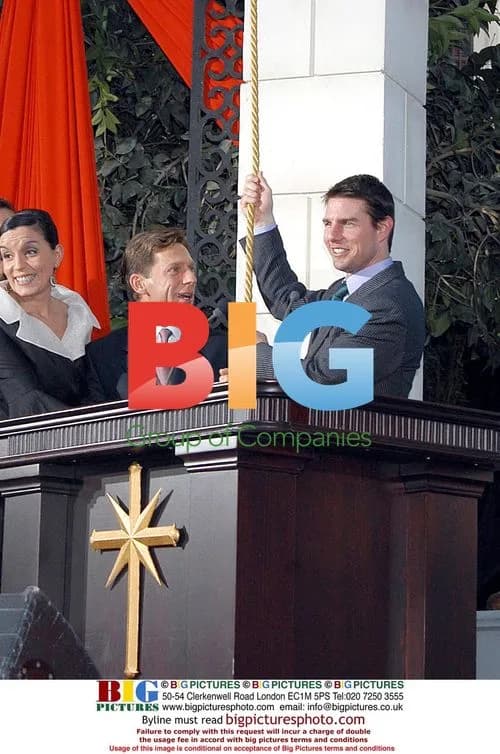 Tom Cruise at Scientology Cult Opening