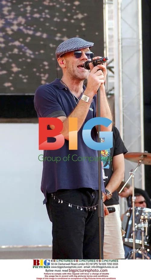 REM's Michael Stipe at Festivalbar in Verona